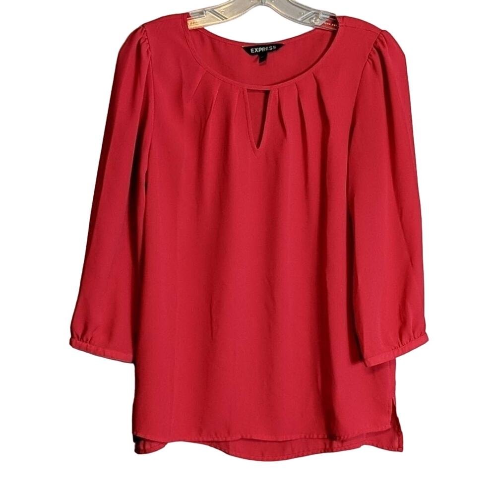 EUC Express Bright Pink Blouse, S